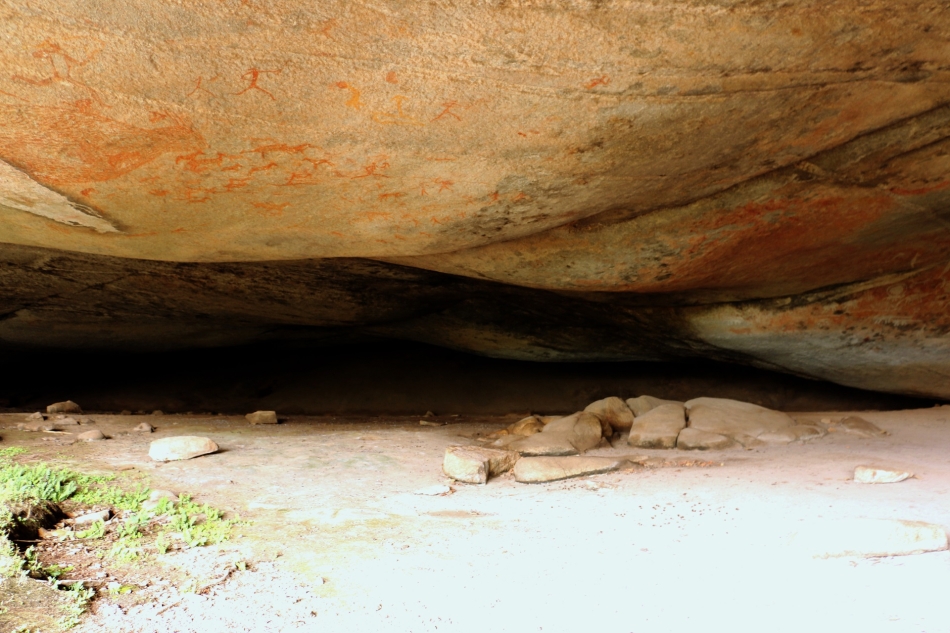 Inside view of Amadzimba cave.